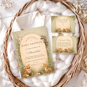 Servilleta De Papel Fiesta de Baby Shower Bosque de Cuentos