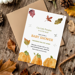 Pegatina Redonda Cumpkin Bat Fall Baby Shower