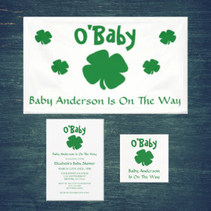 Lona Baby Shower O'Baby St Patrick's Day