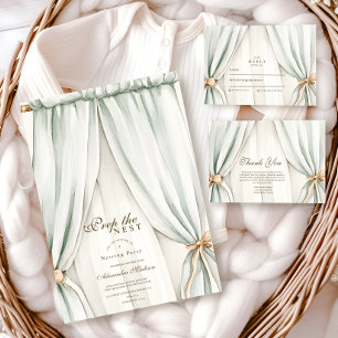 Invitación Baby Shower Fiesta de nidificación neutral de géne