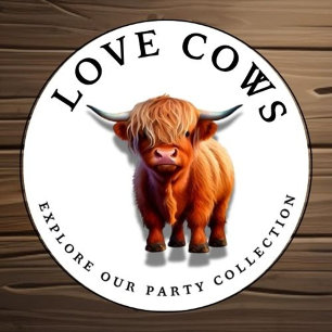 Tarjeta novio Highland Cow