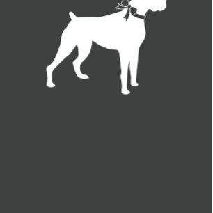 Invitación Sexo neutro en Baby Shower para perros Boxer