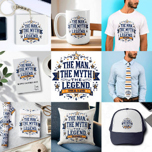 Gorra De Camionero El Hombre El Mito La Leyenda   Día del Padre perso