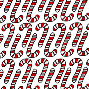 Tarjeta Festiva Candy Canes