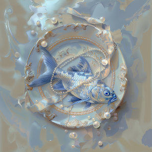 Reserva La Fecha Pescado - Tamaño plano de la invitación: 12,7 cm x