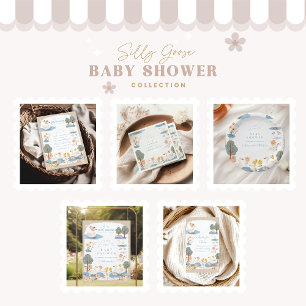 Servilleta De Papel Baby Shower de Silly Goose