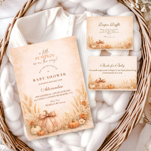 Servilleta De Papel Fiesta de Bebé de Calabaza Coquette