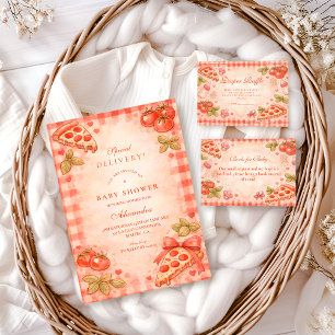 Tarjeta De Recepción Rifa de Pañales Entregados Frescamente