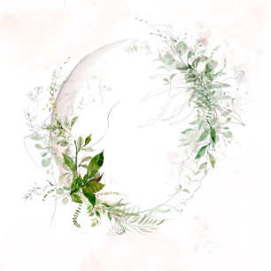 Invitación Elegante Eucalipto Rústico deja Boda Rosa Invi