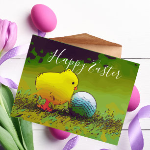 Servilleta De Papel Pascua de golf para primavera acuática de oro