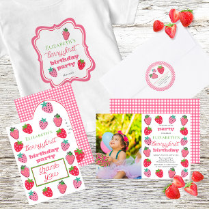 Pegatina Redonda Dirección de devolución de fresas y cheques rosas