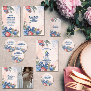 Servilleta De Papel Baby Shower Berry Sweet Fruit