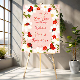 Pegatina Redonda Me encanta los maricones lindo ladybug bebé favor