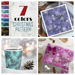 Plantilla fotográfica de copos de nieve más bonita