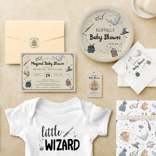 Tarjeta De Recepción Harry Potter - Inserción de Raffle de Diaper