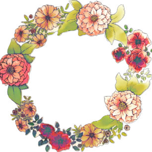 Invitación Renovación de votos de boda en acuarela floral de 