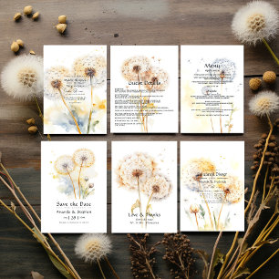 Invitación Boda Dandelion