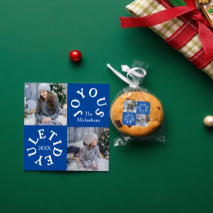 Tarjeta Festiva Joyous Yuletide 2 Foto