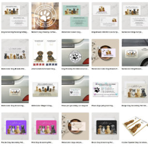 Invitación Dog Groomer Walker Sitter Regalo Por Ti