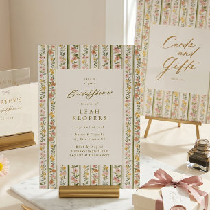 cottage core dulces flores invitación a la boda RS