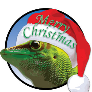 Navidades Gecko - Tarjeta de felicitación, Estánda