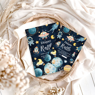 Servilleta De Papel Planetas del espacio exterior Rocket Navy Baby Sho