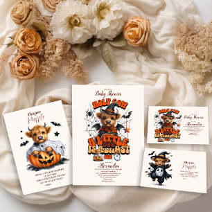Servilleta De Papel Holy Cow Little Boo Halloween Baby Shower