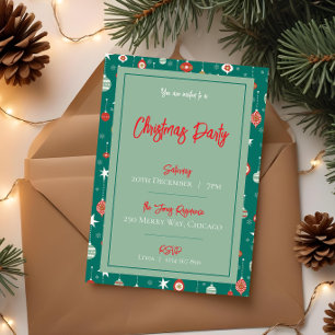 Invitación a Fiesta de Navidades de Baudibles y co