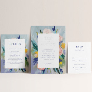 Todo En Uno Donde el amor crece la invitación a la boda con la