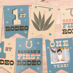 Pegatina Redonda Personalizable Primero Pegatinas de Rodeo