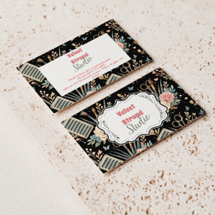 Tarjeta De Agradecimiento Artista de Pestañas Floral Acuarela