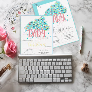 Invitación Imprimible! Sencillos juegos temáticos modernos de