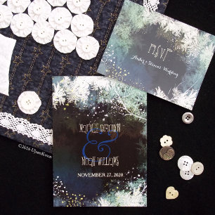 Invitación Purpurinas forestales Hip Fairy Tale Boda