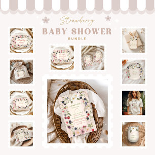 Servilleta De Papel Berry Sweet Baby Shower
