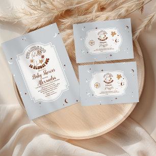 Servilleta De Papel Retro Halloween Little Boo Baby Shower