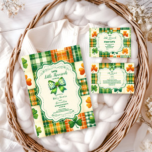Servilleta De Papel Bow Lucky Little Shamrock Baby Shower