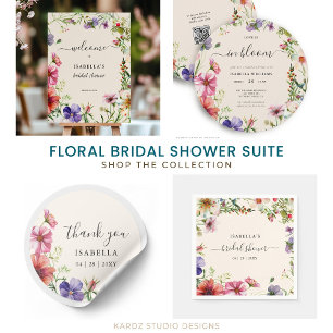 Servilleta De Papel Servilletas de papel para Desayuno Nupcial Floral 