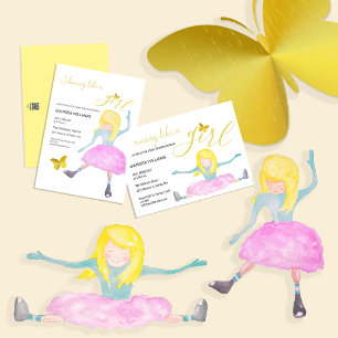 Servilleta De Papel Brillante Como Un Ilustracion De Acuarela Chica