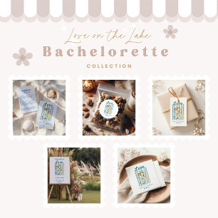Invitación Amor en el lago Bachelorette Getaway