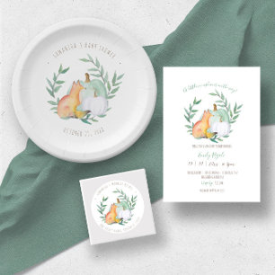 Invitación Fox de Calabaza Blanca adivina el juego de precios