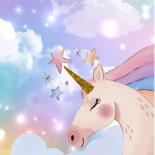invitaciones de cumpleaños de unicornio de color r