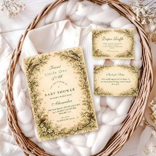 Servilleta De Papel Chorreada de bebé del libro de cuentos de aves del