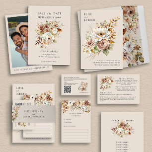 Reserva La Fecha Boda de fotografía de floral y compromiso de país 