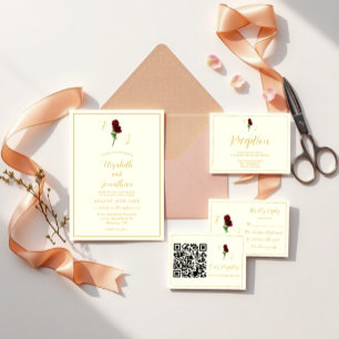 Recepción de Boda Rosa de Oro Marfil