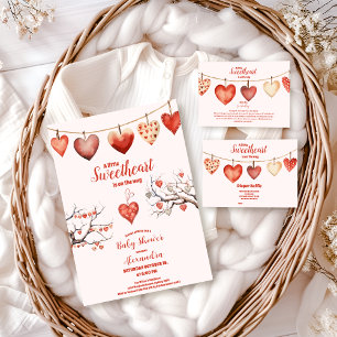 Invitación Nuestro pequeño novio El día de San Valentín Baby 