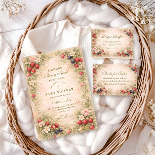 Servilleta De Papel Dulce Fiesta Floral para Baby Shower