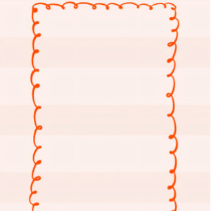 Tarjetas de agradecimiento para baby shower naranj