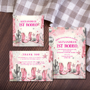 Servilleta De Papel Oeste Salvaje Cumpleaños 1er Rodeo