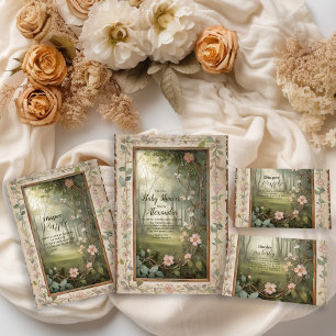 Servilleta De Papel Woodland Forest Baby Shower