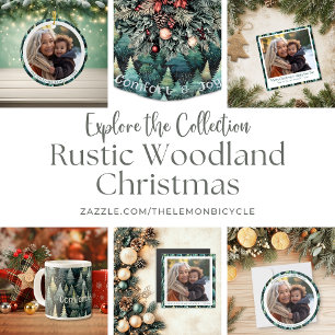 Imán fotográfico de familias rusas de Woodland